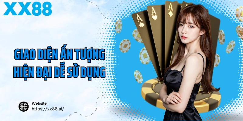 Giao diện ấn tượng hiện đại dễ sử dụng